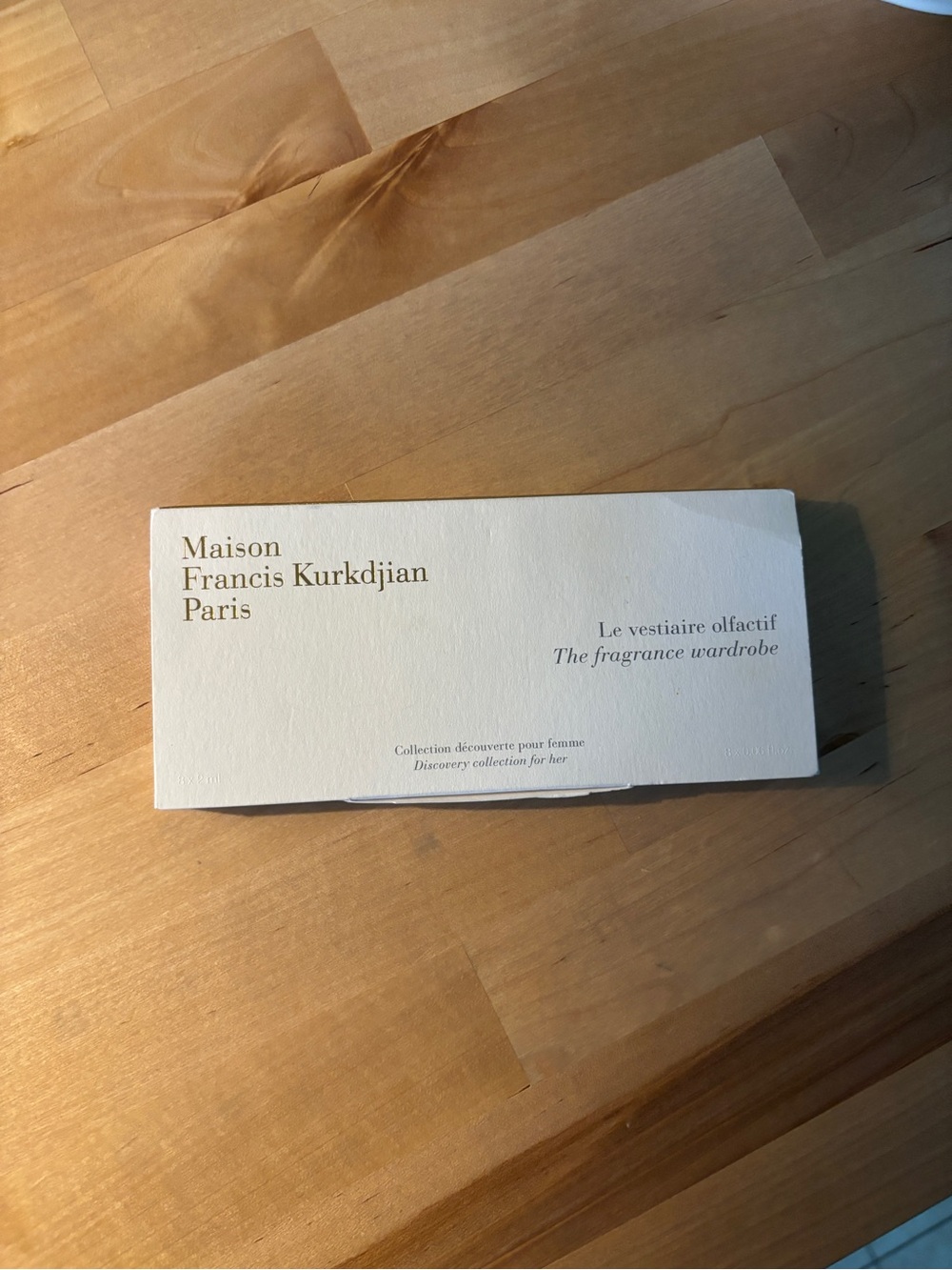 Maison Francis Kurkdjian The Fragrance Wardrobe Complete Set 8 Minis - Picture 2 of 5